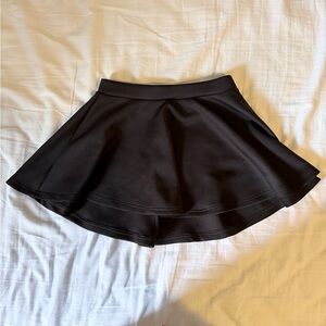 By Johnny Black Circle Skater Mini Skirt